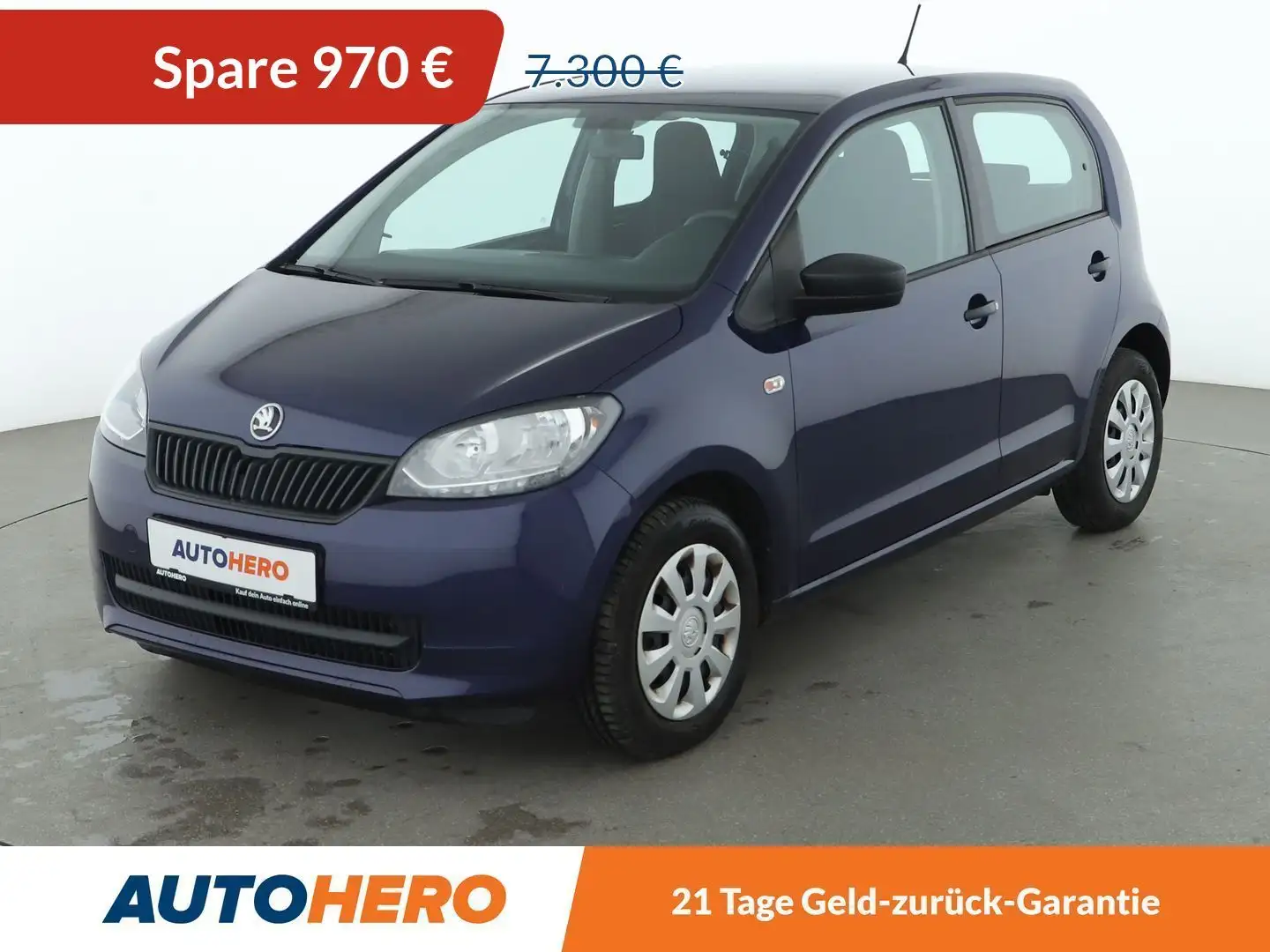 Skoda Citigo 1.0 MPI Cool Edition *KLIMA* Blau - 1