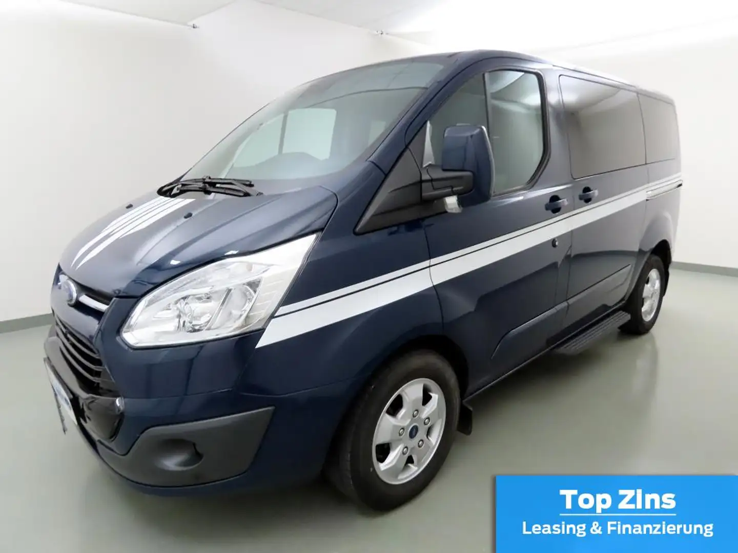Ford Tourneo Custom 2.0 Aut L1 Titanium AHK+ACC+SHZ Blau - 2