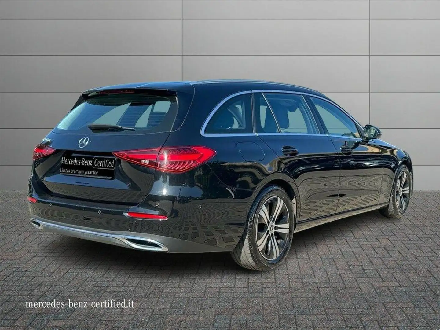 Mercedes-Benz C 200 C SW 200 d mhev Advanced auto Zwart - 2