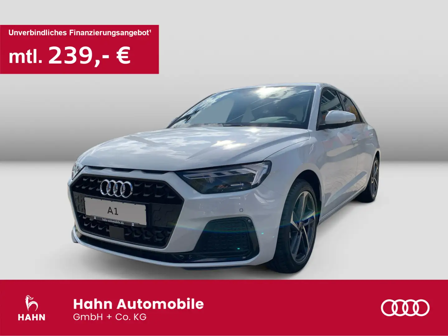Audi A1 advanced 25 TFSI 95PS AKTION Weiß - 1