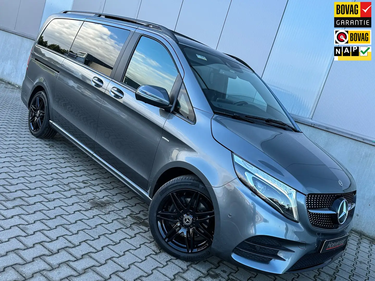 Mercedes-Benz V 300 300d AMG Lang Exclusive Pano 4-Matic Elek deur Koe Grijs - 1