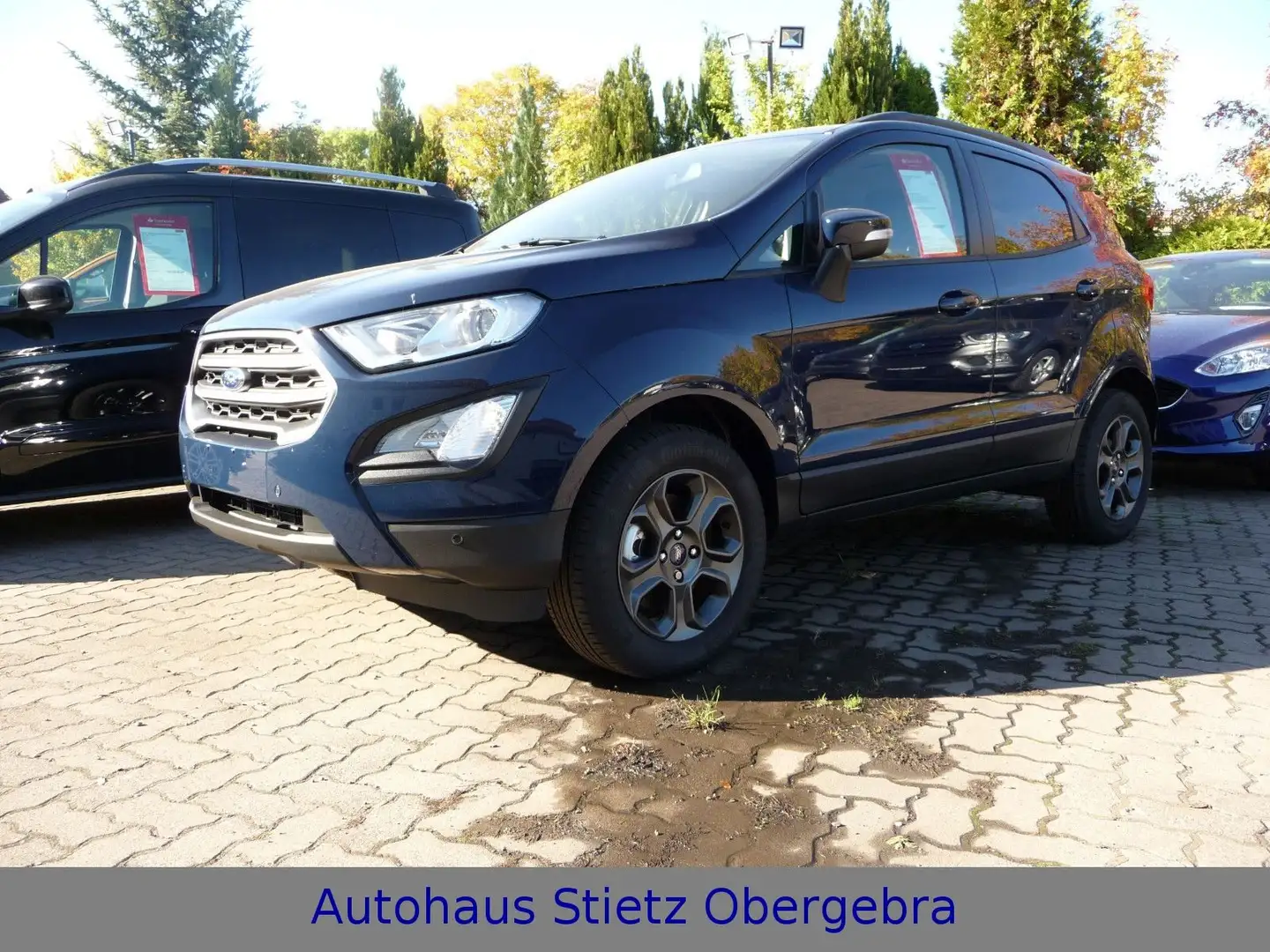 Ford EcoSport Cool & Connect,AHK,Winterpaket,uvm.. Blau - 2