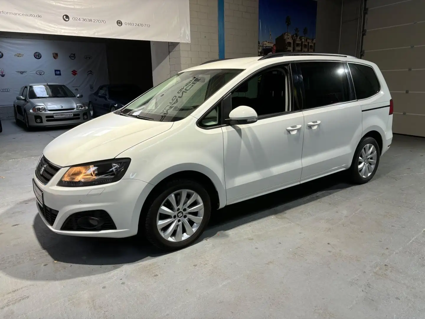 SEAT Alhambra 7 Sitzer Navi AHK Bluetooth ab 149€ Mo. Blanco - 1