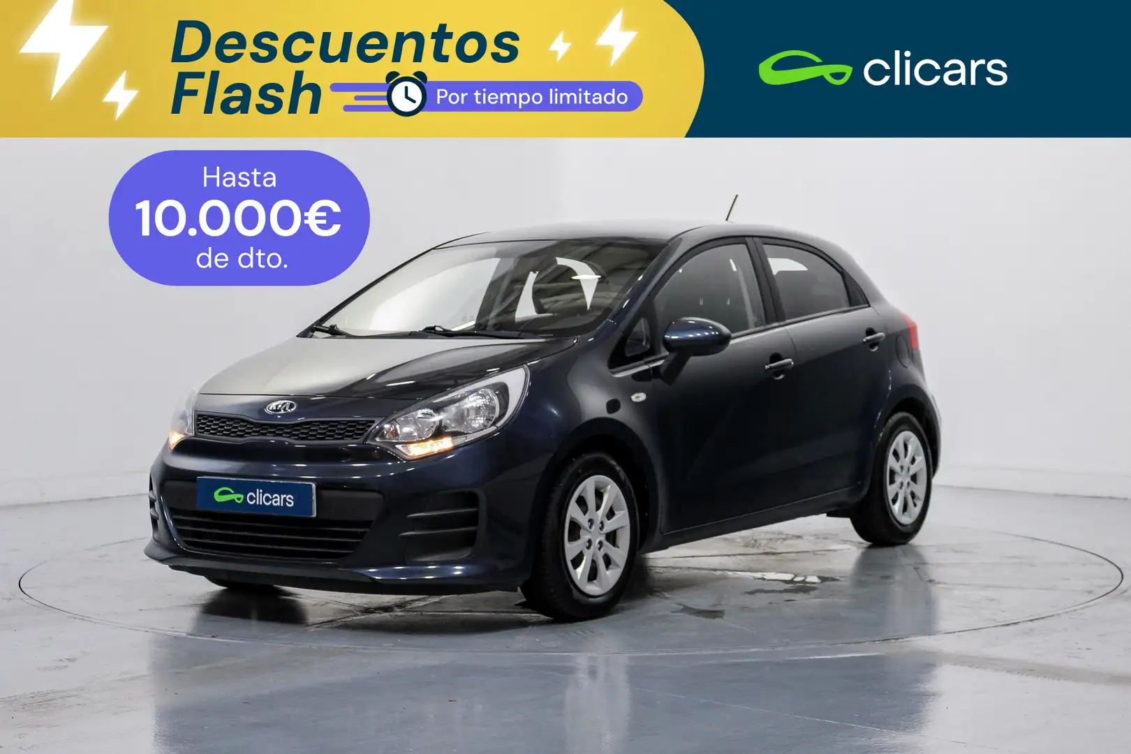 Kia Rio 1.2 CVVT Emotion Azul - 1