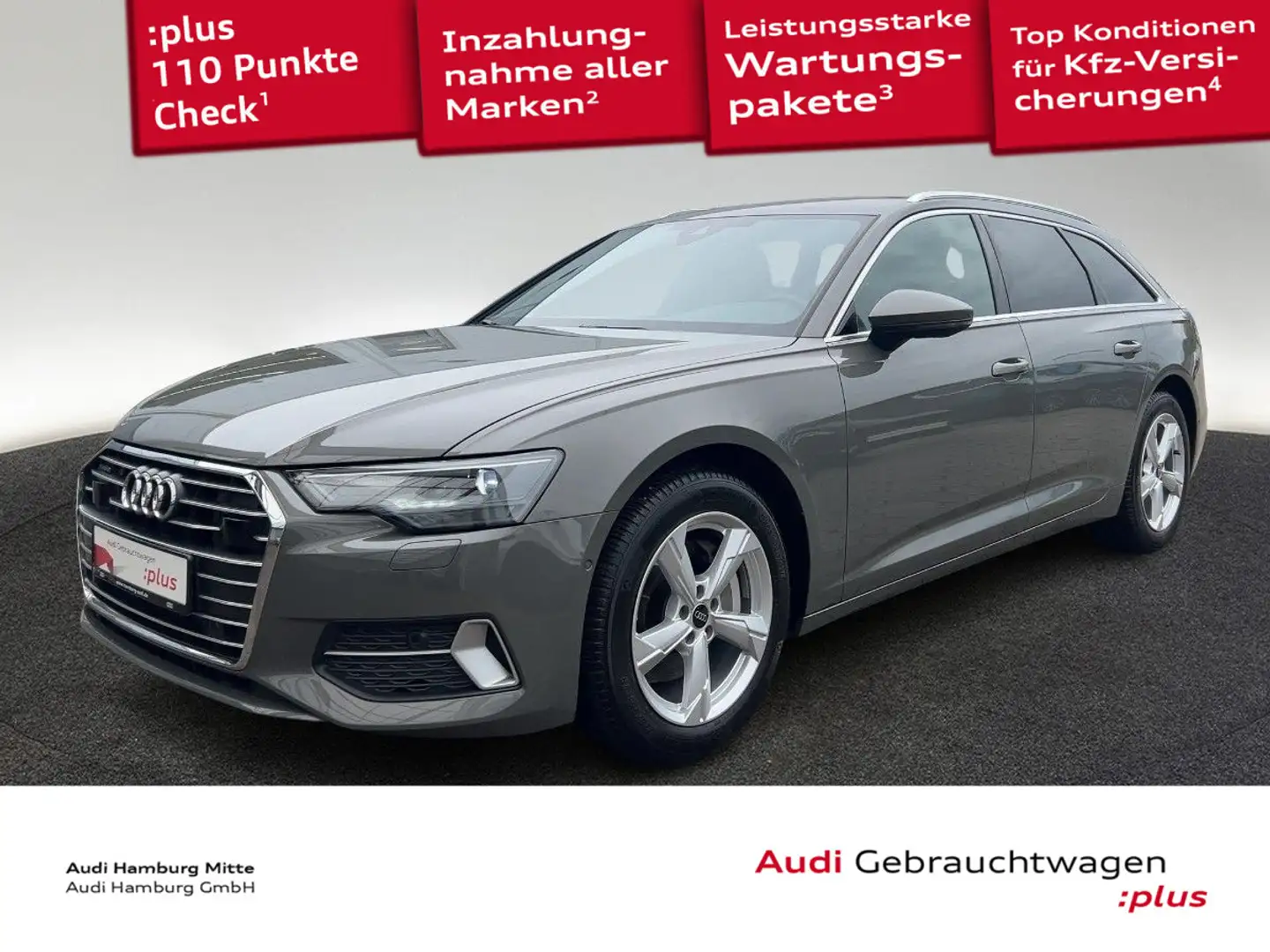 Audi A6 45 TFSI advanced quattro S tronic Kamer Grau - 1