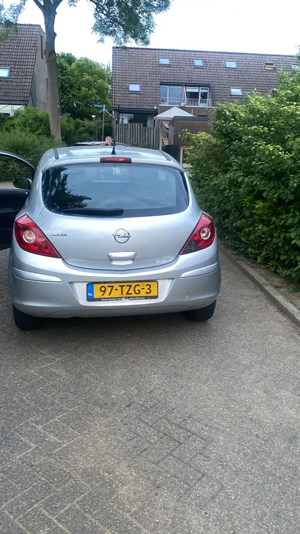 Opel Corsa 1.2 EcoF. An.Edition LPG Grijs - 2
