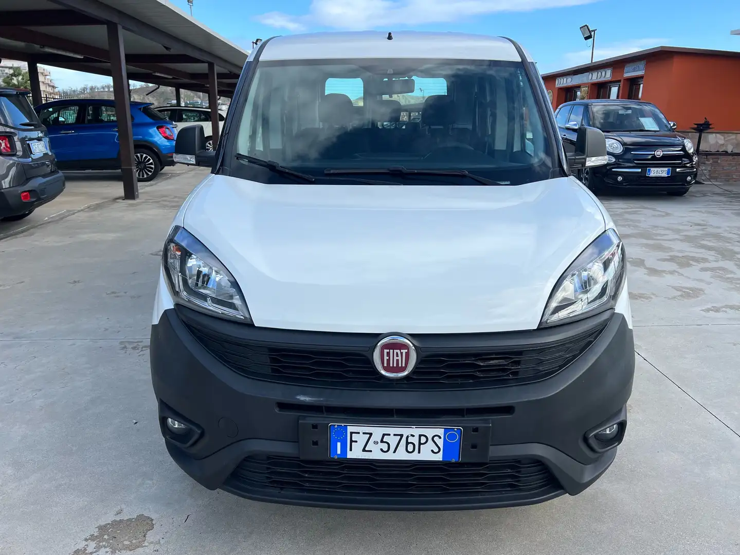 Fiat Doblo Combi 1.3 mjt 95cv Easy 5 posti E6D - N1 Blanc - 1