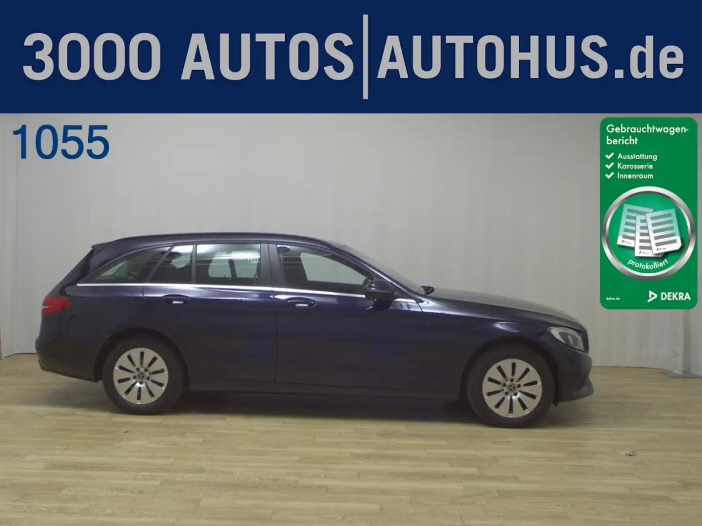 Mercedes-Benz C 220 d T BlueTec BlueTEC AHK Navi LED Blue - 1