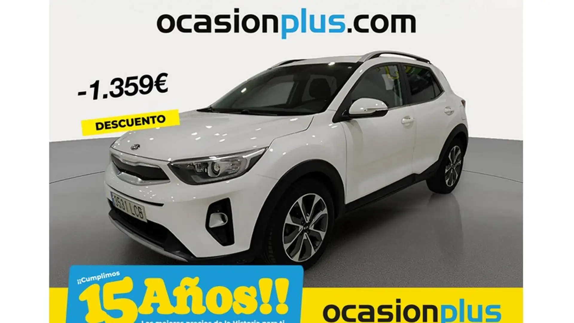 Kia Stonic 1.0 T-GDi Eco-Dynamic Drive 120 Blanc - 1