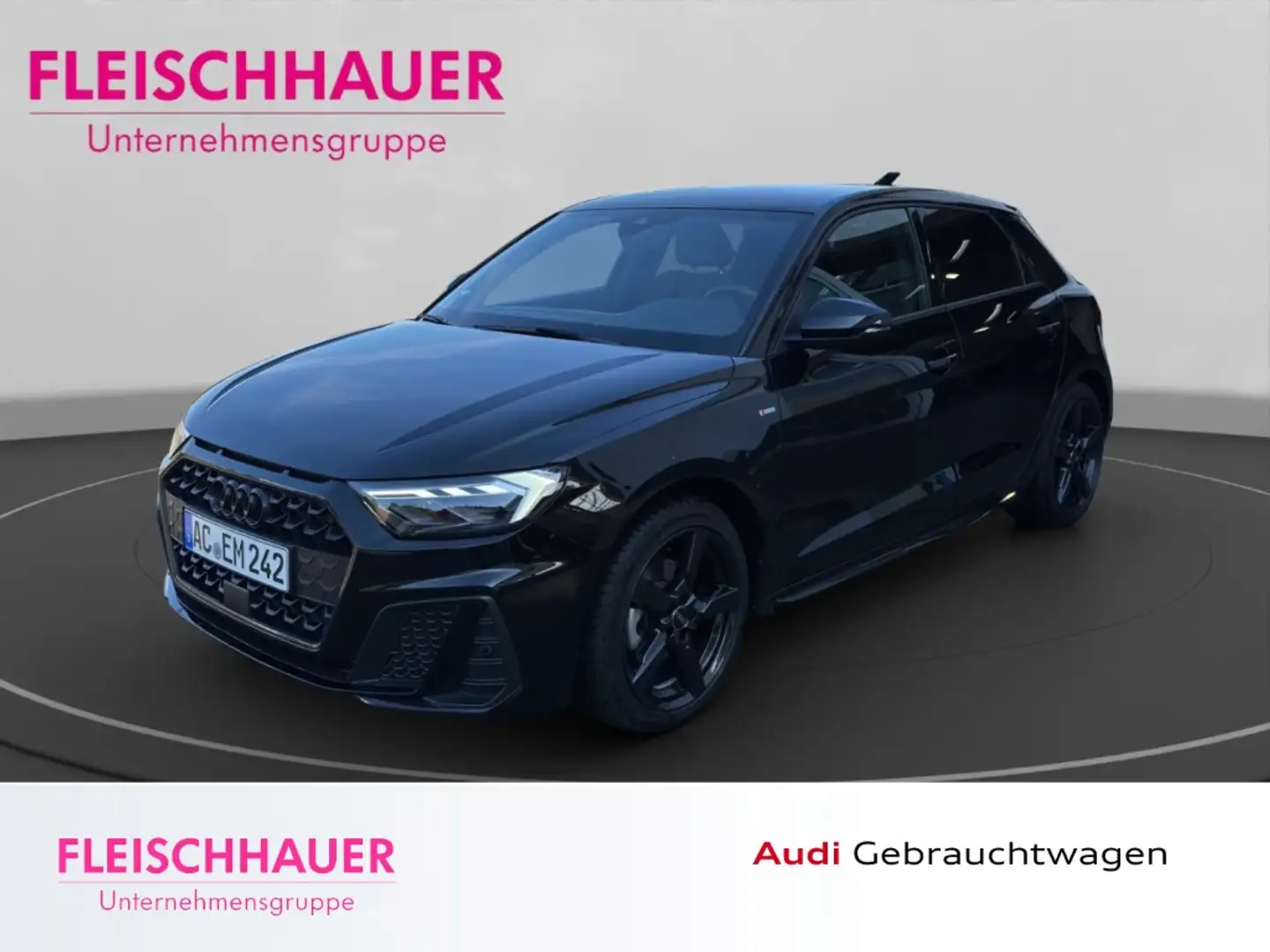 Audi A1 Sportback S line 30 TFSI 5-Türer+Automatik+Navigat Schwarz - 1