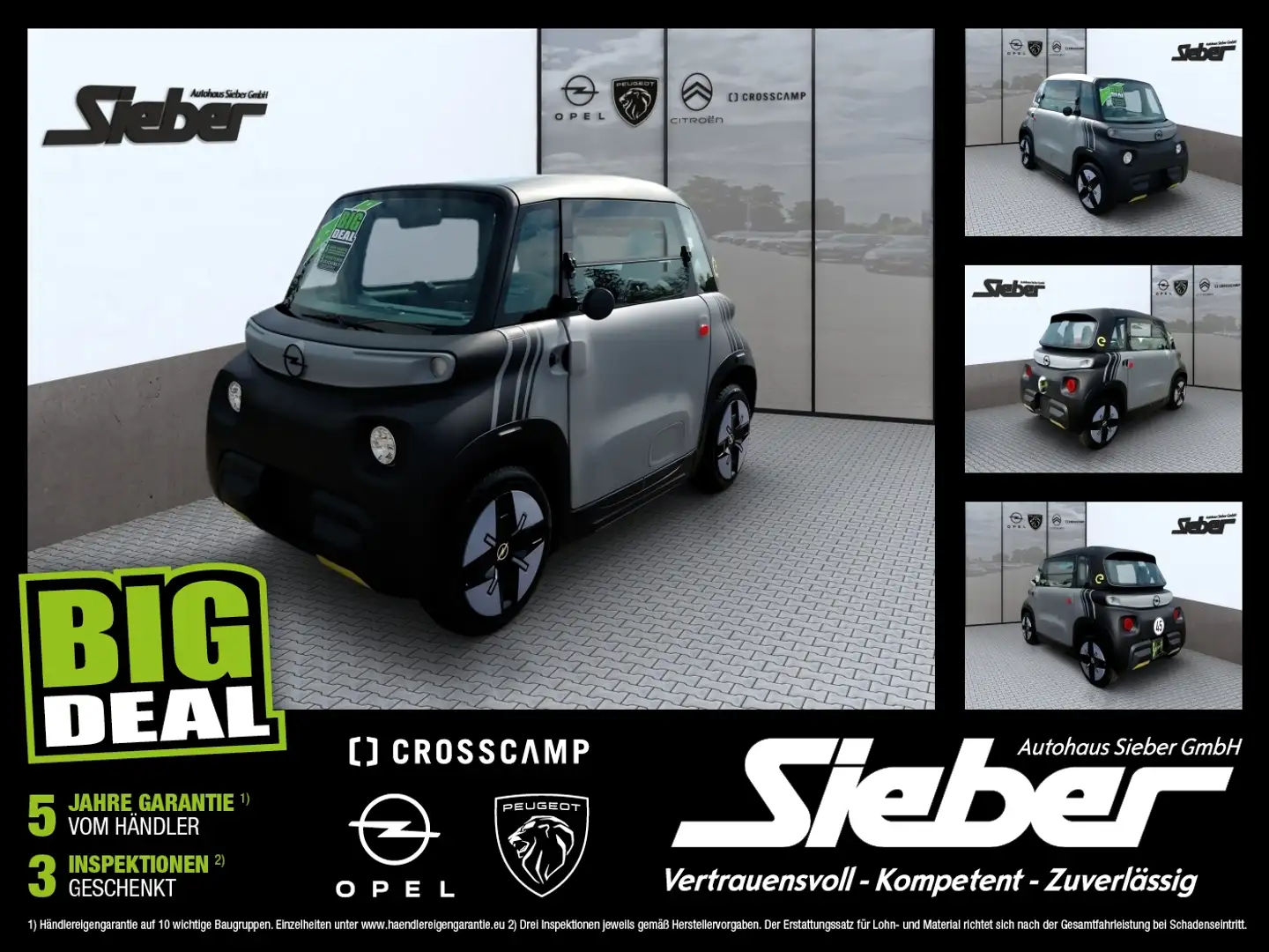 Opel Rocks-e Elektro 55kWh (55kWh) Tekno LED Panoramad Grau - 1