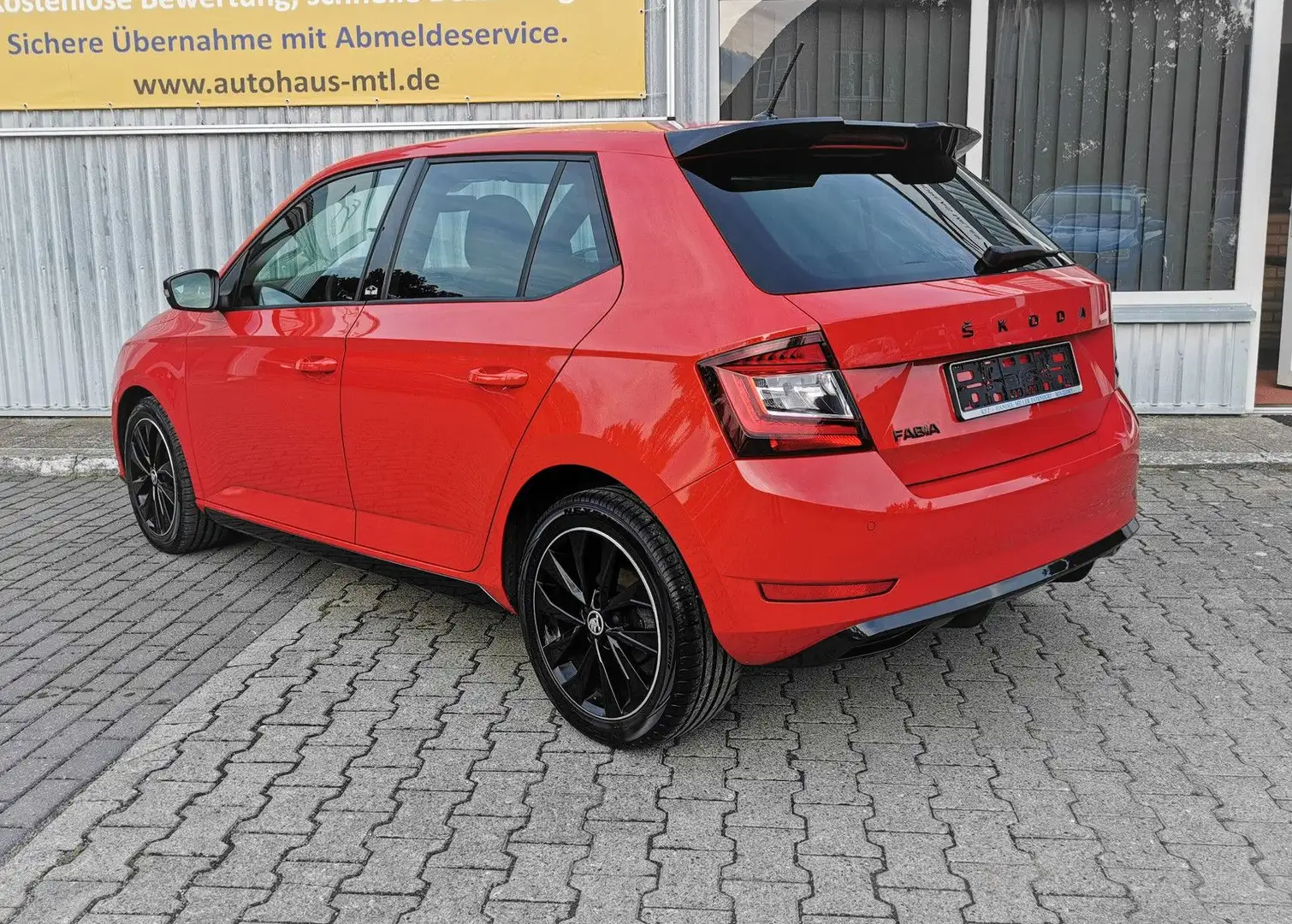 Skoda Fabia 1.0l TSI MONTE CARLO SHZ LED APP 16 Zoll Rojo - 2