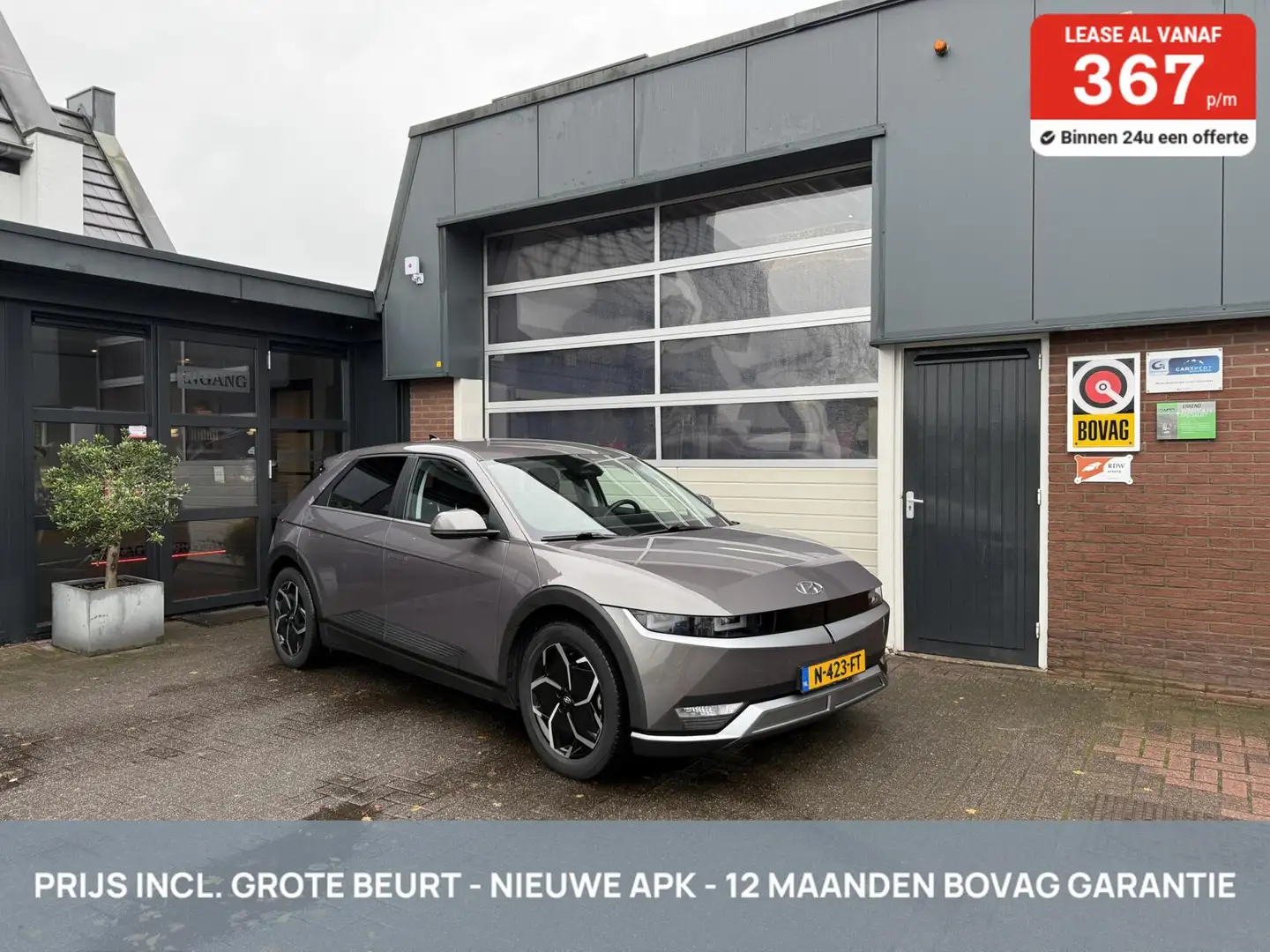 Hyundai IONIQ 5 Style 73kWh SOH 97% CARPLAY *ALL-IN PRIJS* Grijs - 1