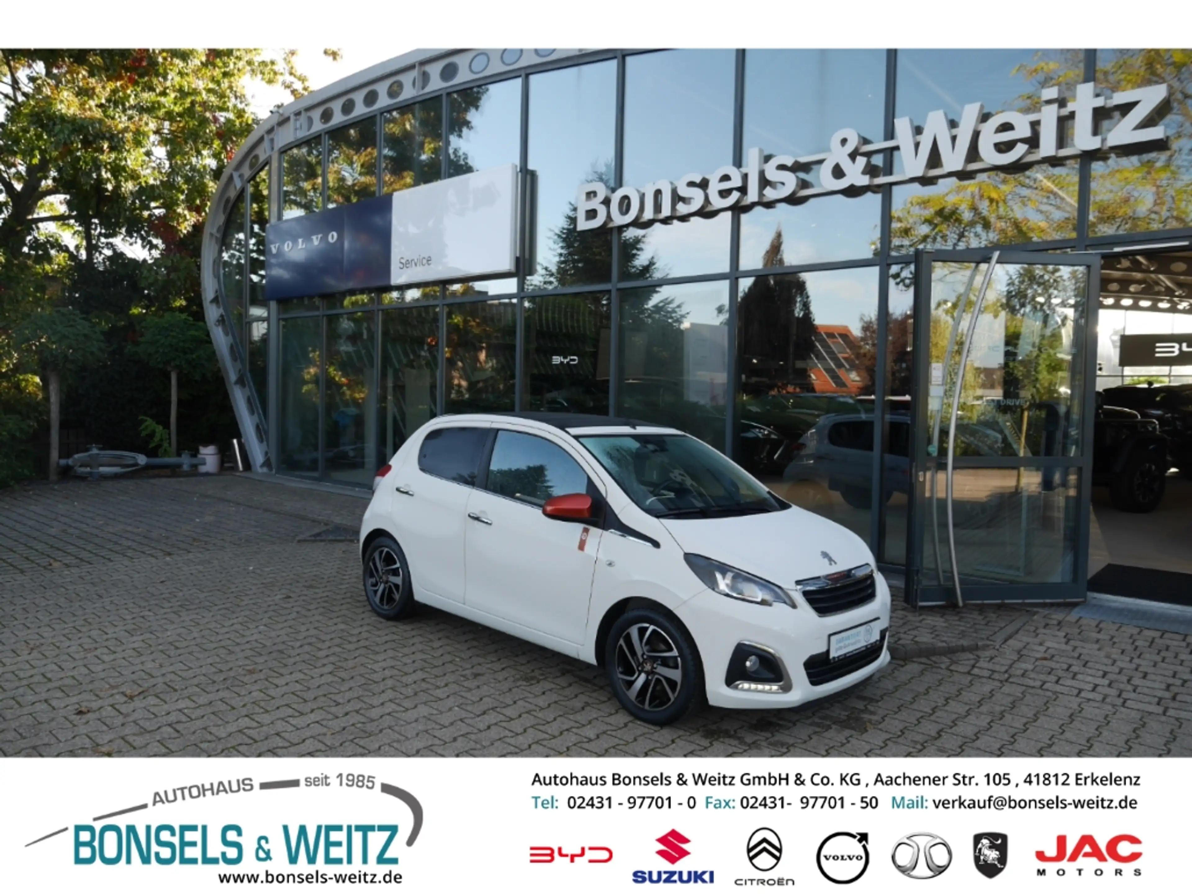 Peugeot 108 Roland Garros+Faltdach+Klima+Tempomat+Bluetooth+ZV