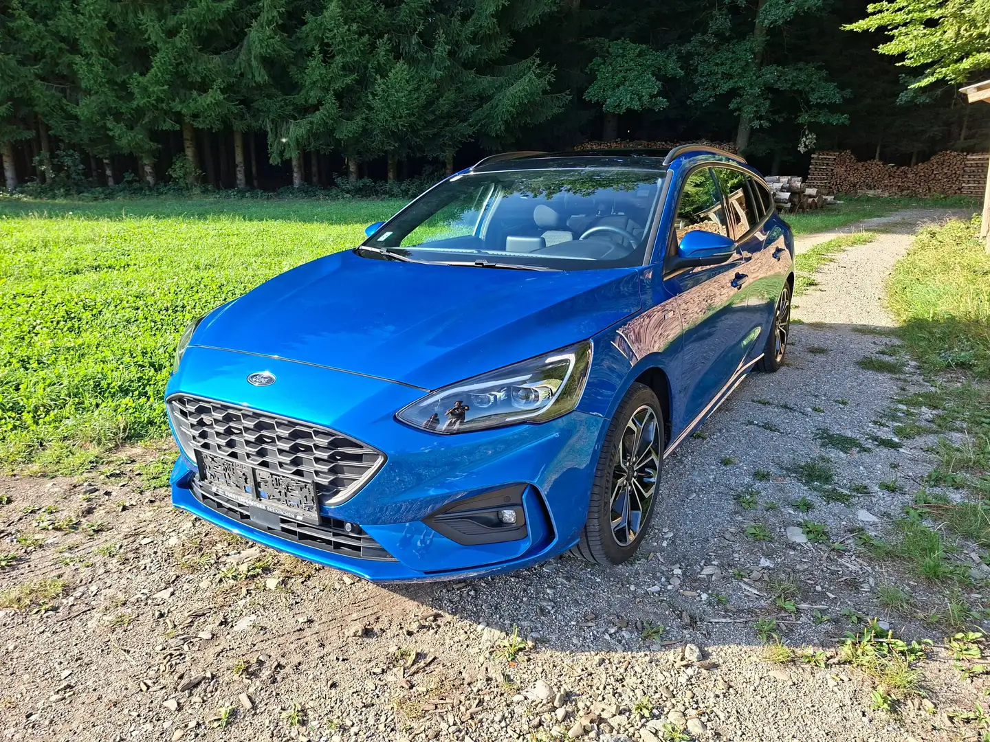 Ford Focus Focus Traveller 1,0 EcoBoost ST-Line Aut. ST-Line Blau - 1