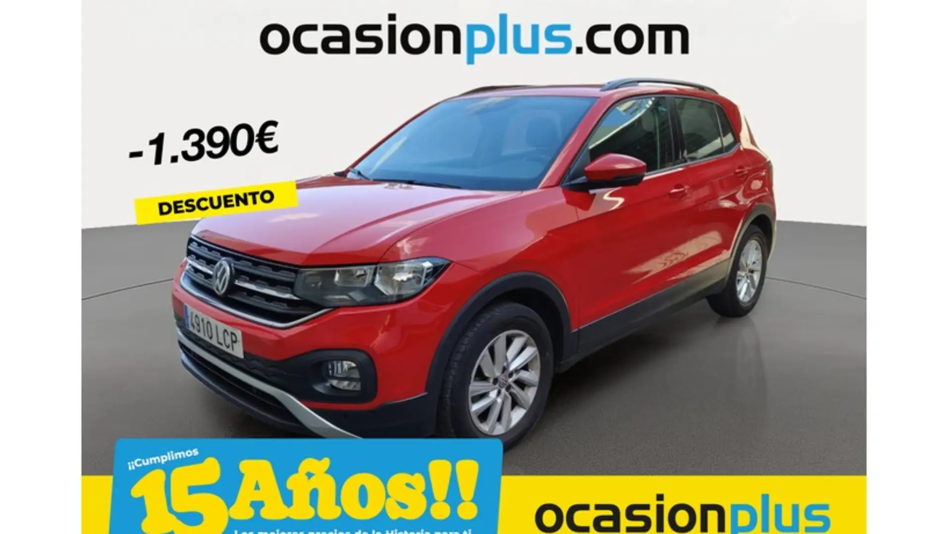 Volkswagen T-Cross 1.0 TSI Advance Rosso - 1