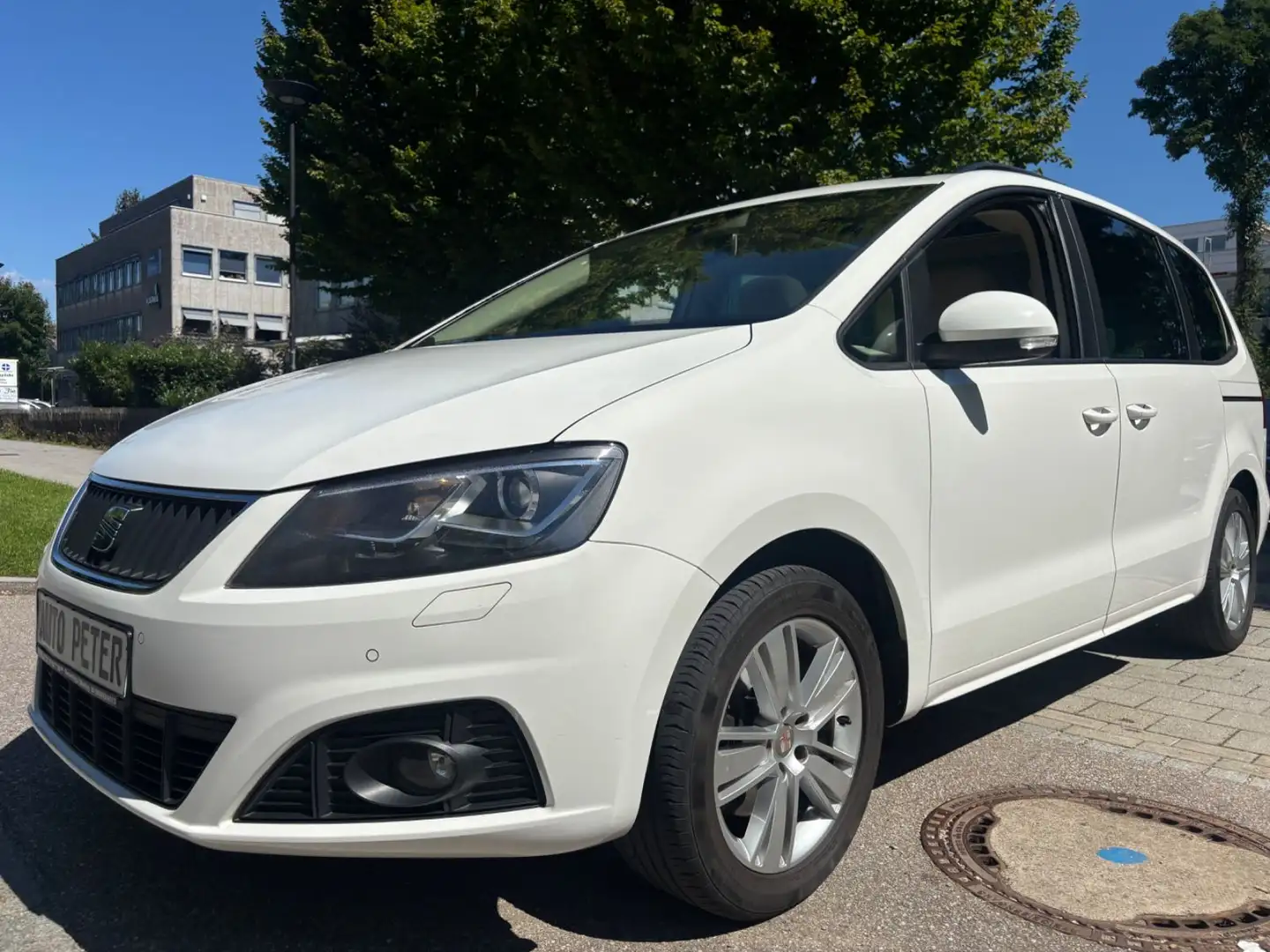 SEAT Alhambra Style *7SITZER*KLIMA*KAMERA Blanc - 1