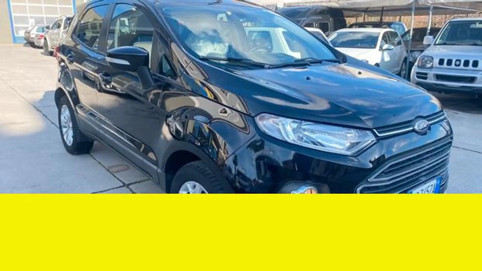 Ford EcoSport Titanium 1.0 Negru - 1