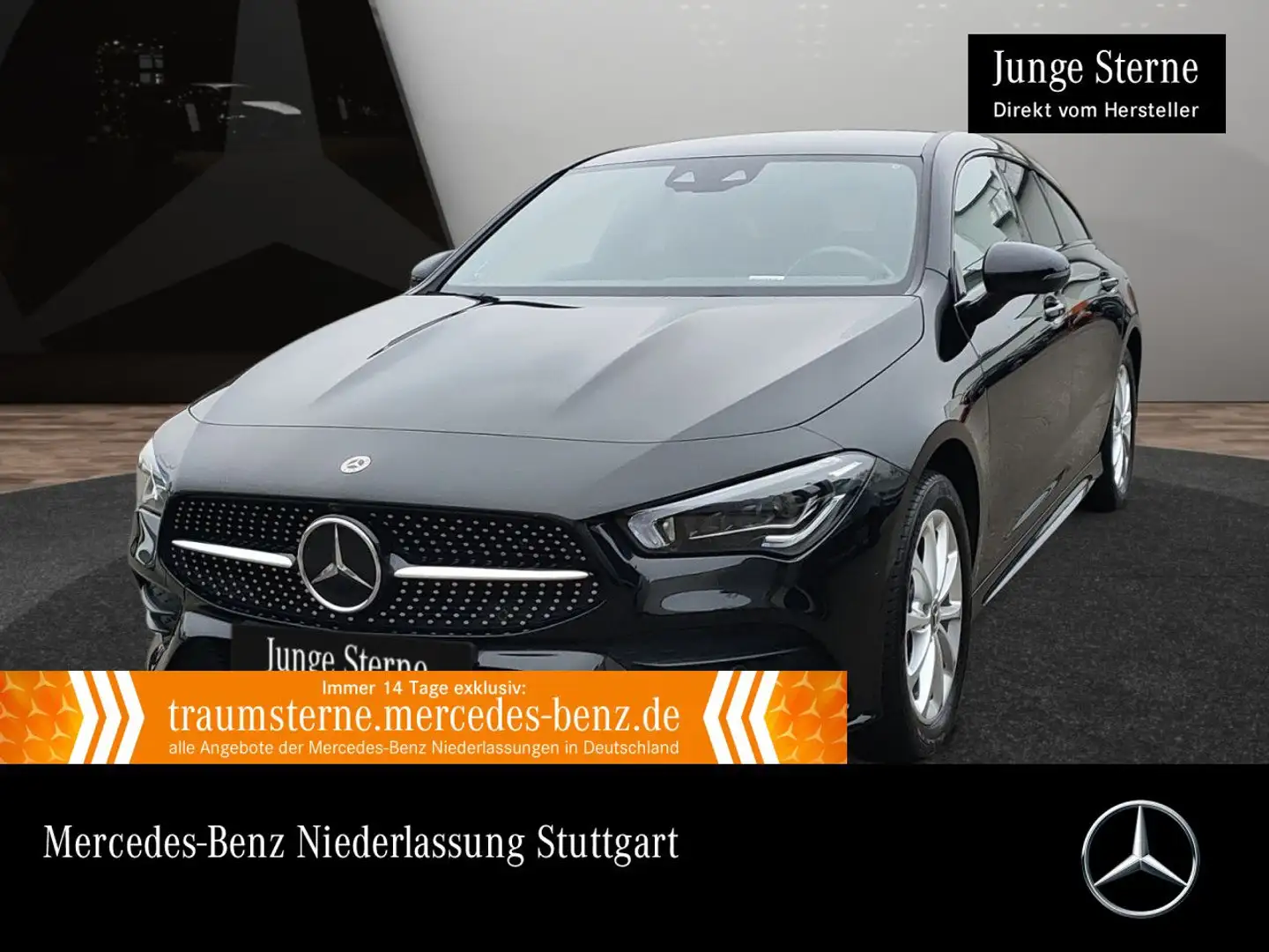 Mercedes-Benz CLA 250 e AMG+NIGHT+360°+AHK+MULTIBEAM+BURMESTER Schwarz - 1