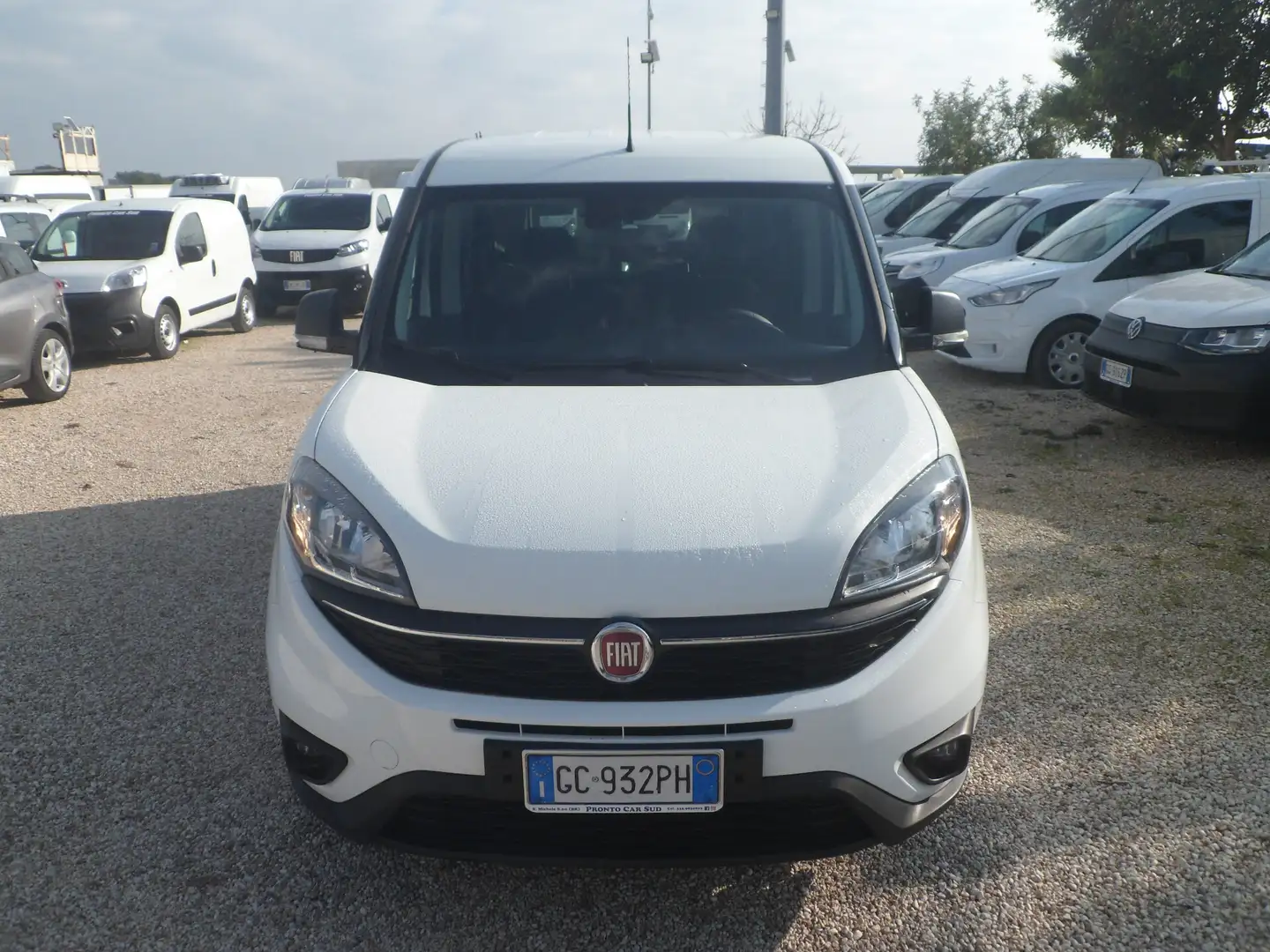 Fiat Doblo 5 posti maxi autocarro Blanc - 2