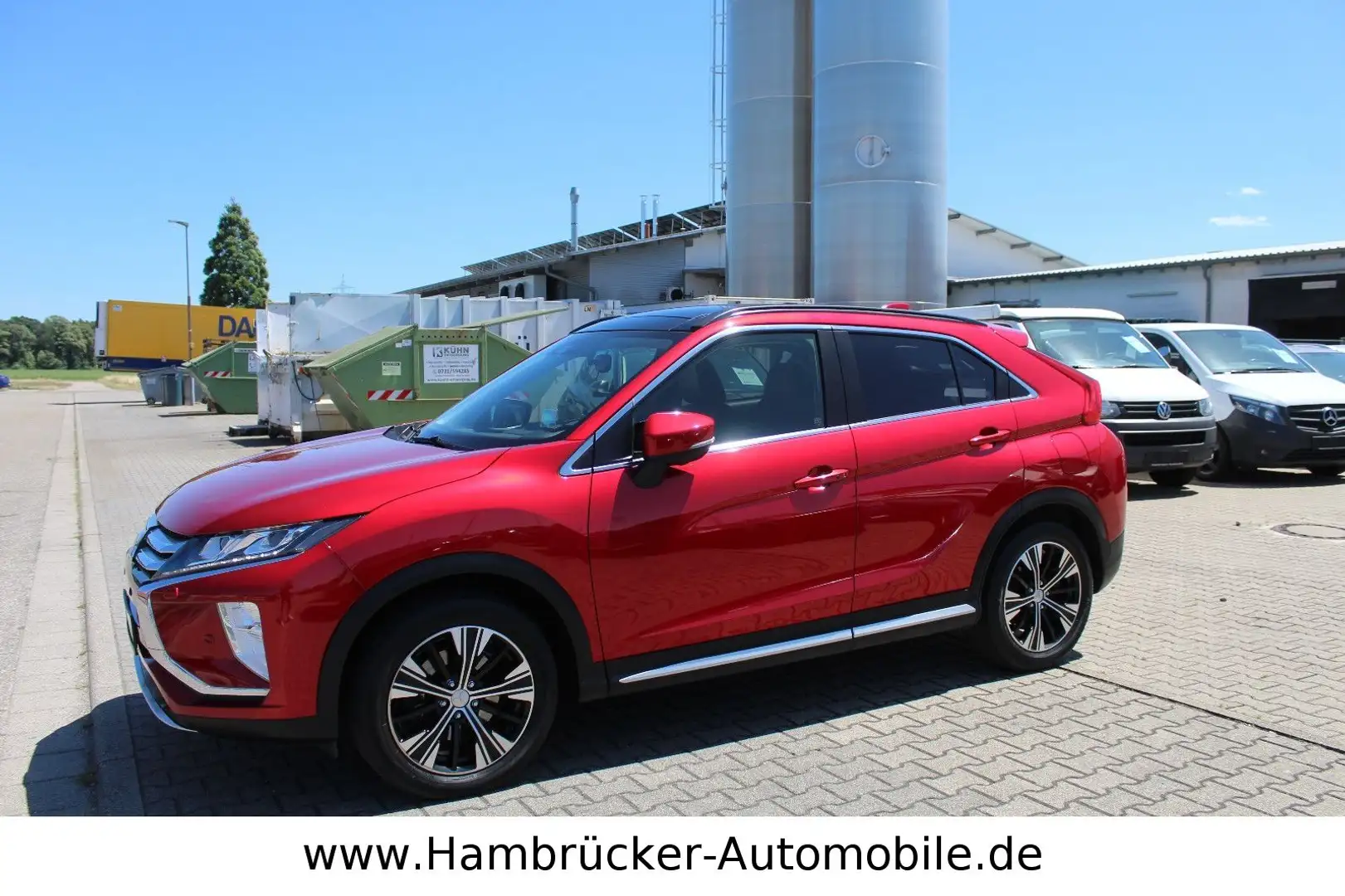 Mitsubishi Eclipse Cross Top 4WD~Acc~Leder~Hud~Navi~Ahk~Shg Rouge - 1