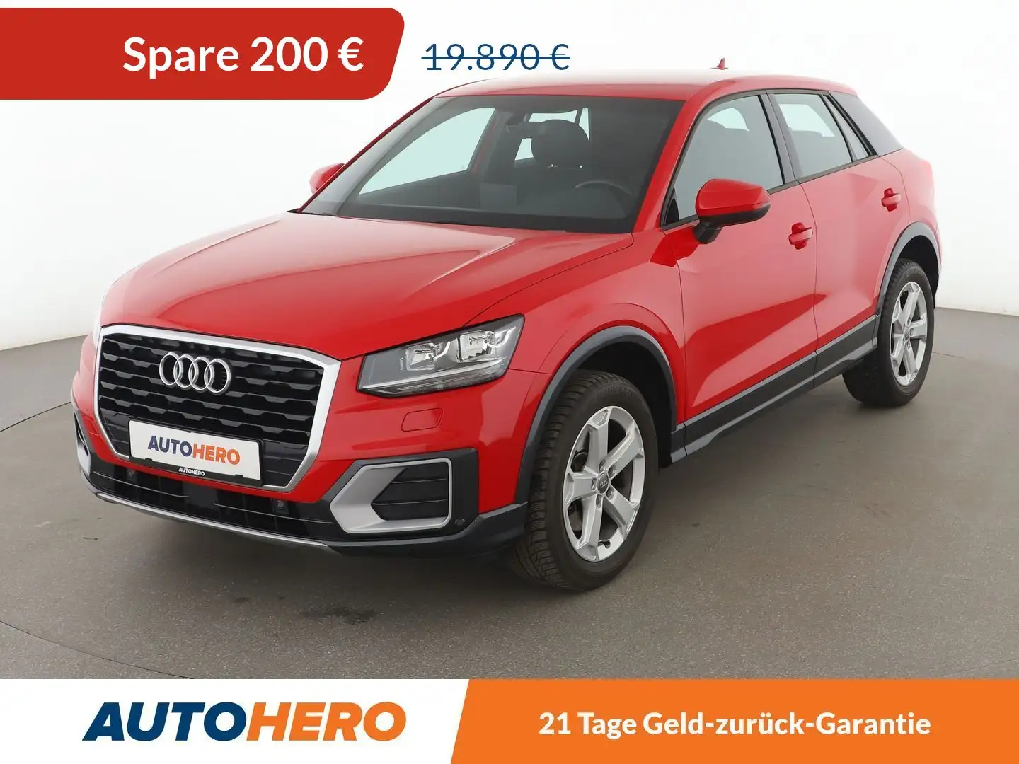 Audi Q2 1.0 TFSI Sport ultra Aut.*NAVI*PDC* Rot - 1