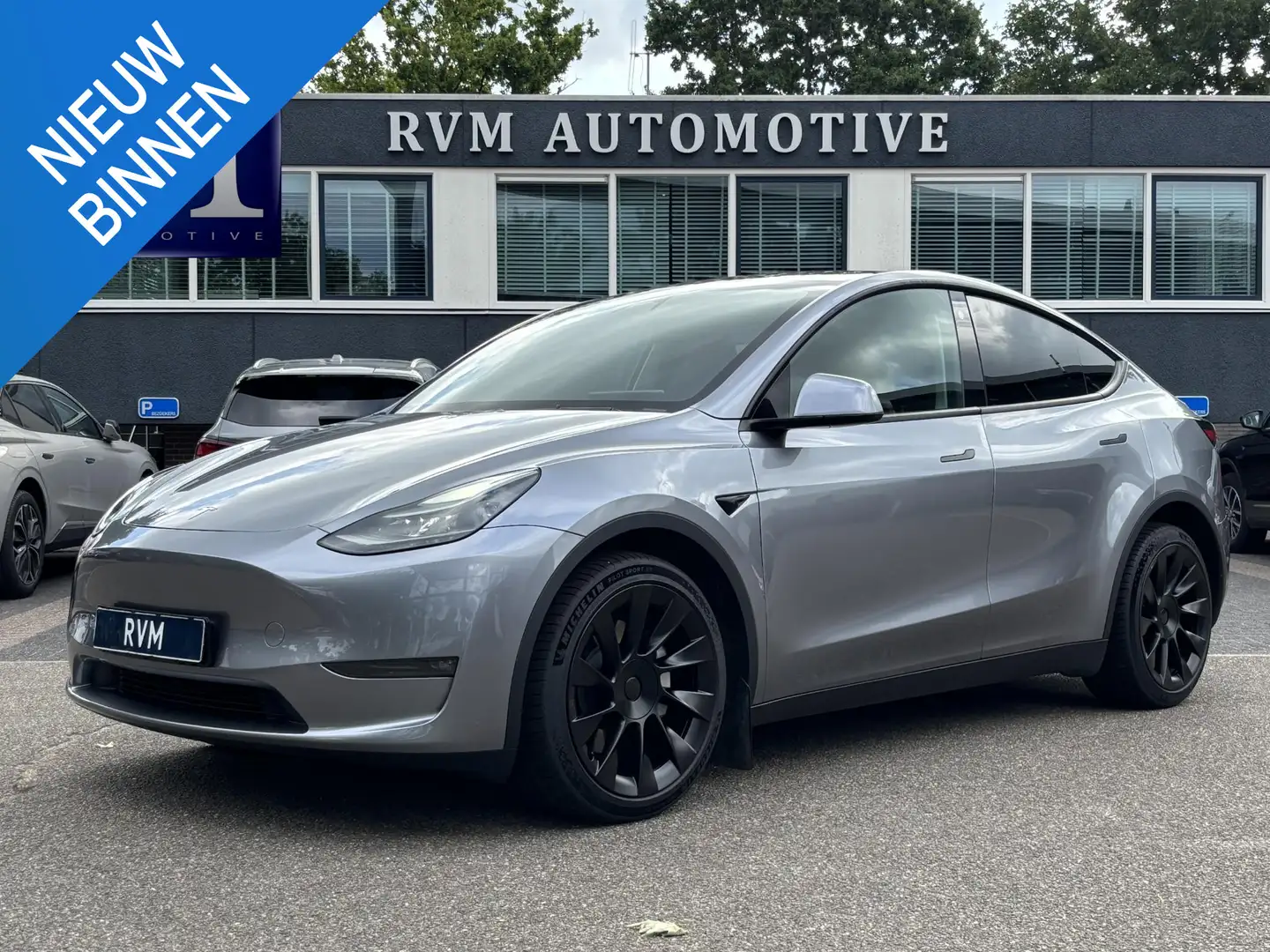 Tesla Model Y Long Range AWD 75 kWh AUTOPILOT | AFNEEMBARE TREKH Grijs - 1