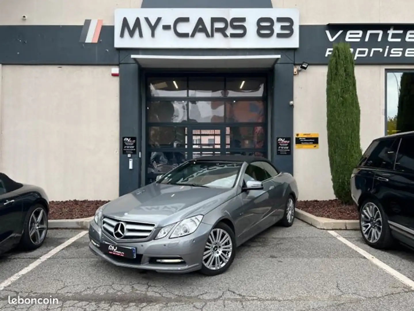 Mercedes-Benz E 220 Cabriolet CDI BlueEfficiency Executive A Gris - 1