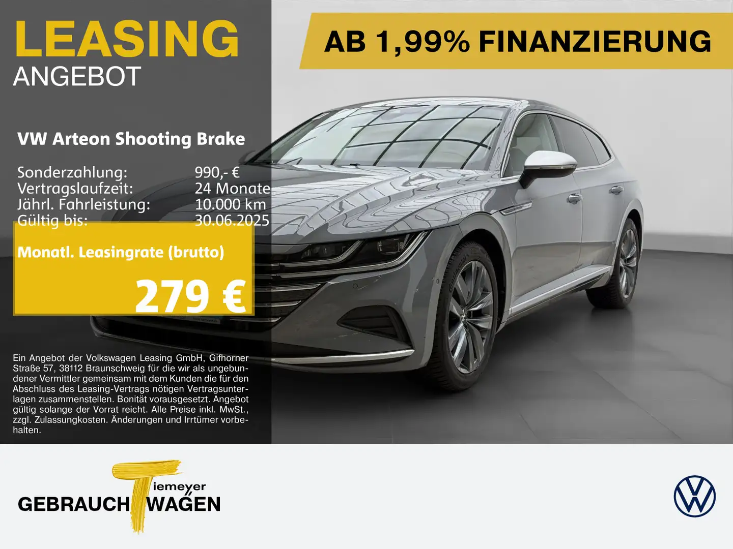 Volkswagen Arteon 2.0 TSI DSG ELEGANCE IQ.LI Grau - 1