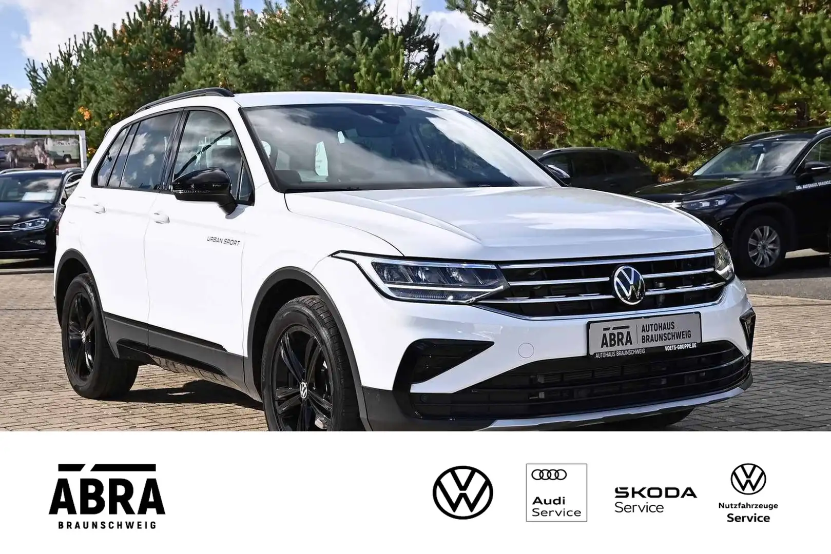 Volkswagen Tiguan 2.0 TDI Urban Sport DSG NAV+STANDHZG+ACC Weiß - 2
