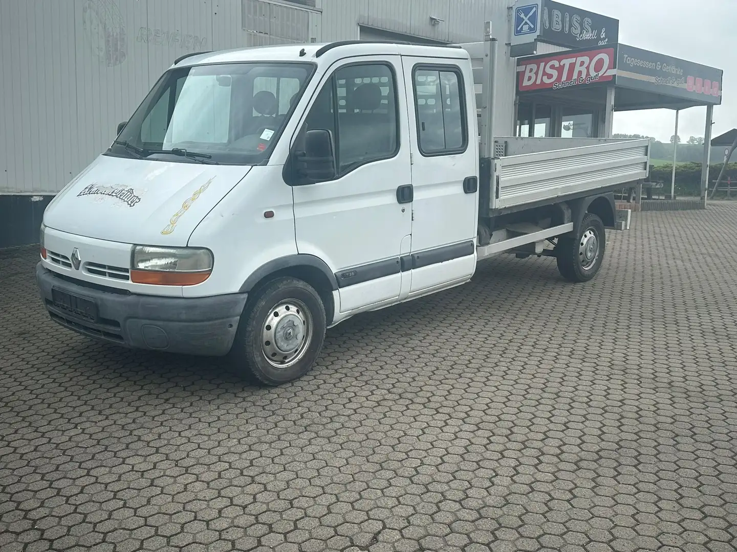Renault Master 2.2 dCi L3H1 DOKA Pritsche Weiß - 1