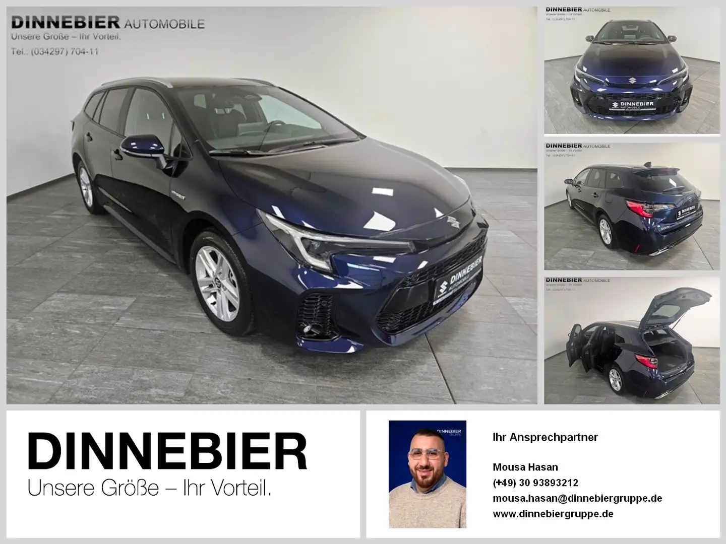 Suzuki Swace COMFORT+ CVT HYBRID *6 J Garantie* ACC CAM Blau - 1