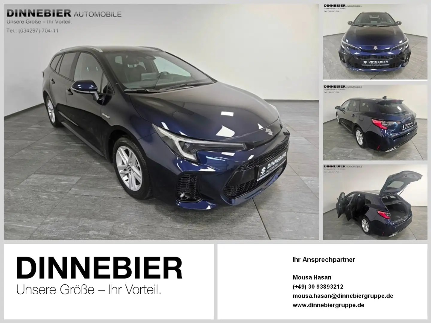 Suzuki Swace COMFORT+ CVT HYBRID *6 J Garantie* ACC CAM Blau - 1