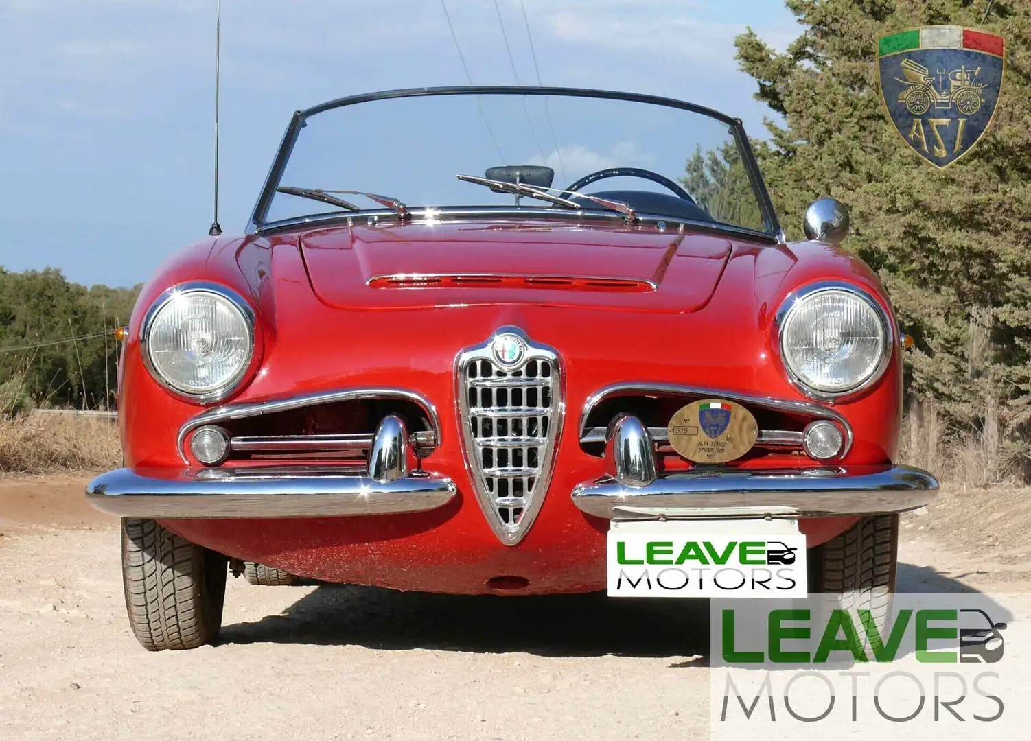 Alfa Romeo Giulia Alfa Giulia 1600 Spider (M1383) Rosso - 2