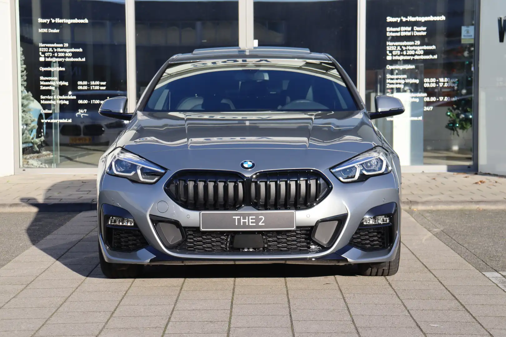 BMW 218 2-serie Gran Coupé 218i High Executive M Sport Aut Grijs - 2