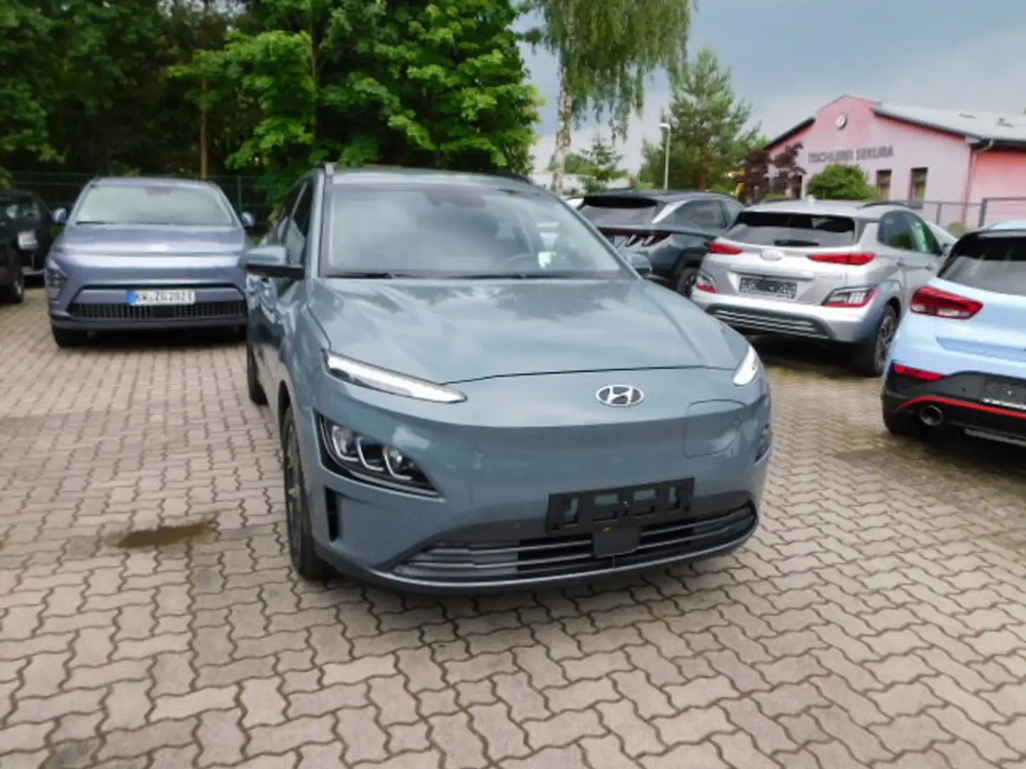 Hyundai KONA Kona Elektro Trend, Navi, Assistenz-Paket Gris - 1