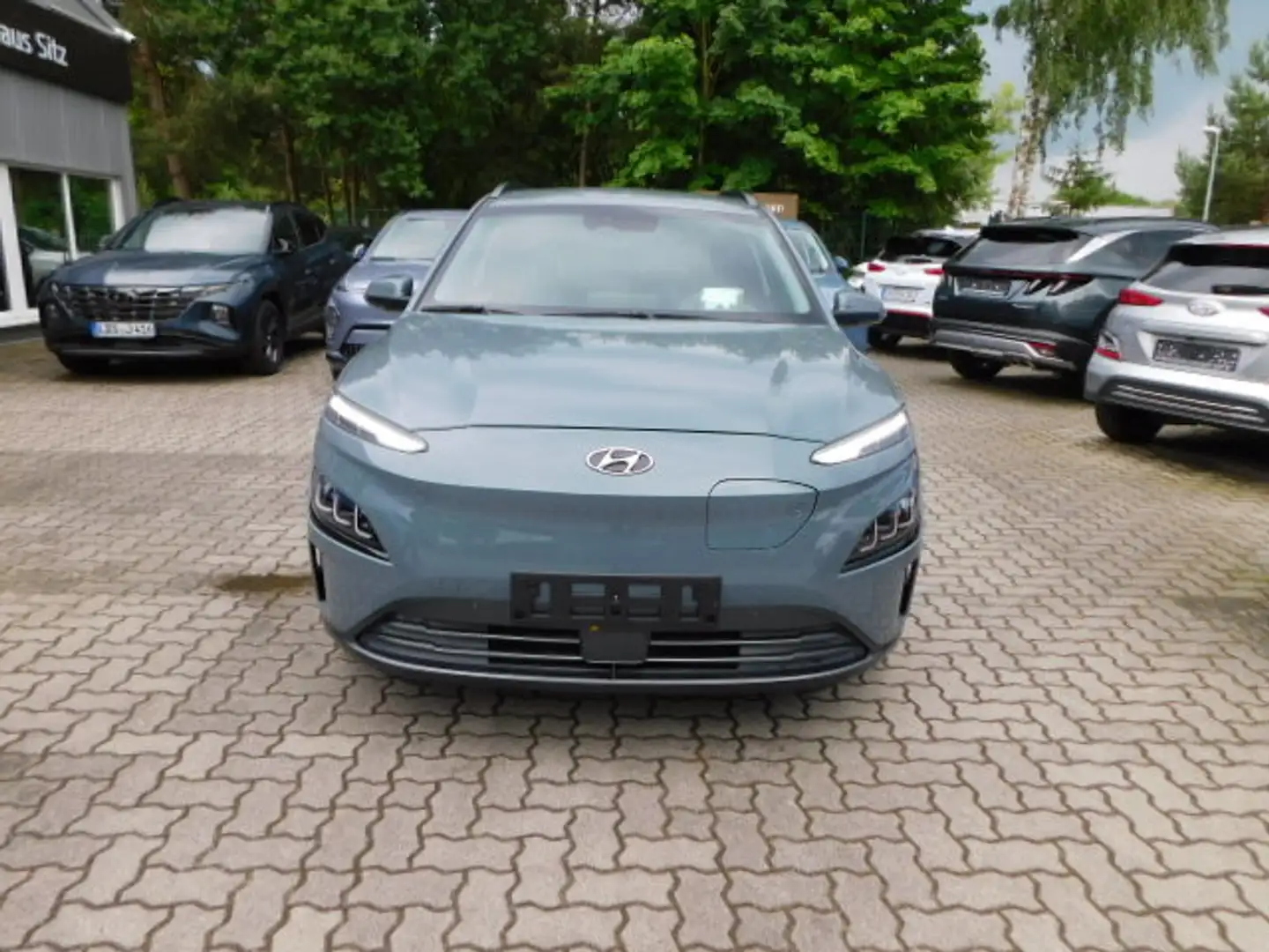 Hyundai KONA Kona Elektro Trend, Navi, Assistenz-Paket Gris - 2