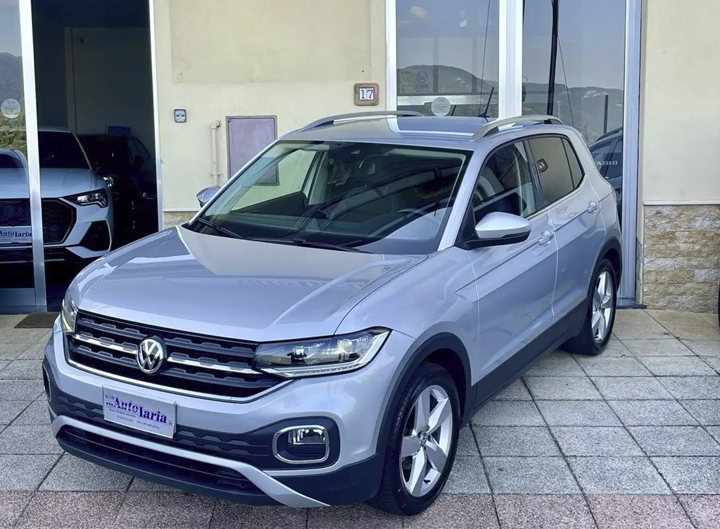 Volkswagen T-Cross 1.6 tdi Advanced 95cv Fari FullLed-Digital cockpit Argento - 1