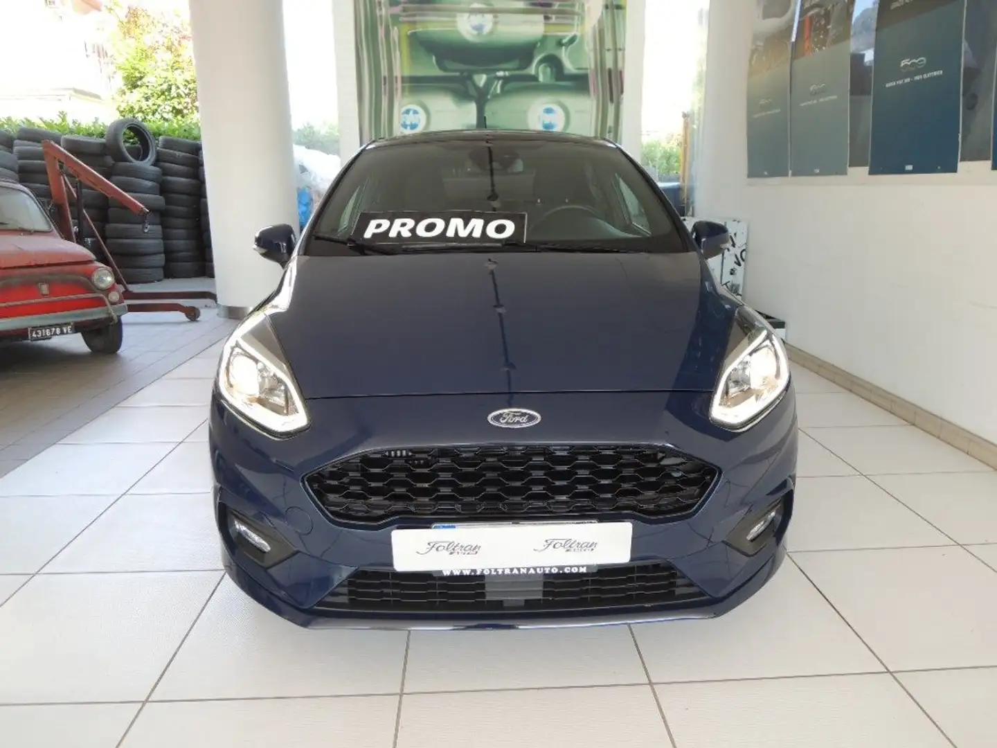 Ford Fiesta 1.0 Ecoboost 125 CV 5 porte ST-Line Bleu - 2