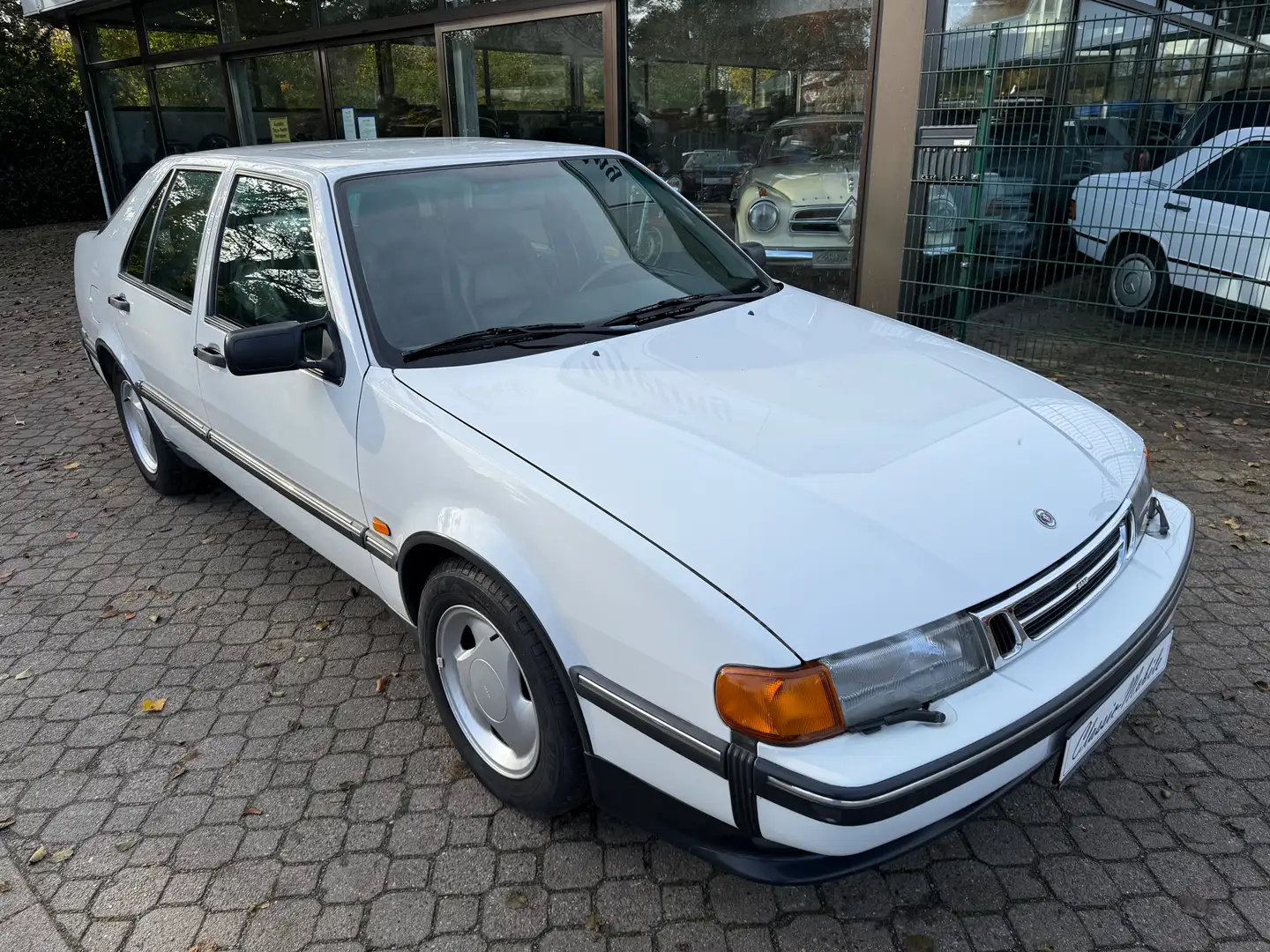 Saab 9000 2.3-16 CS *nur 91 TKM*Leder*Klima*eSD*SHZ*Tempomat Weiß - 1