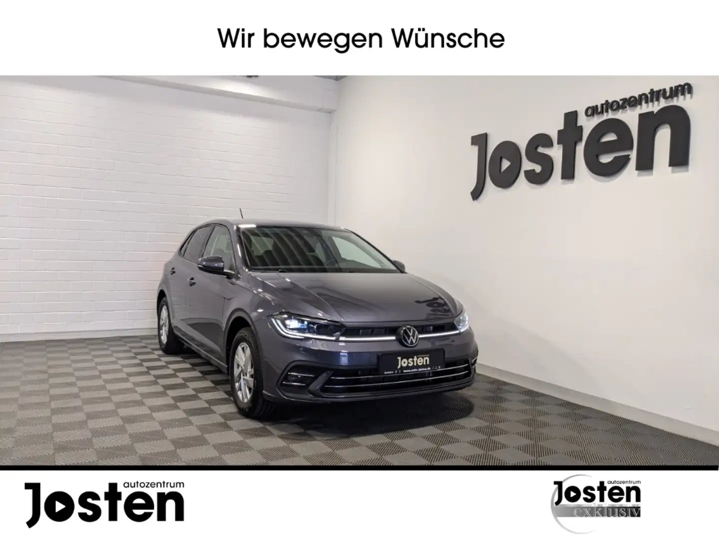 Volkswagen Polo Style 1.0 TSI DSG IQ.Light Virtual CarPlay SHZ Grijs - 1