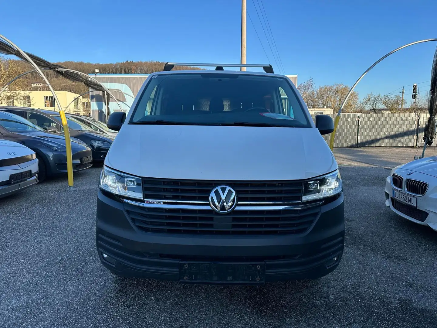 Volkswagen T6 Kombi T6 T6.1 LR 2,0 TDI 4Motion DSG LED-ACC-AHK Weiß - 2