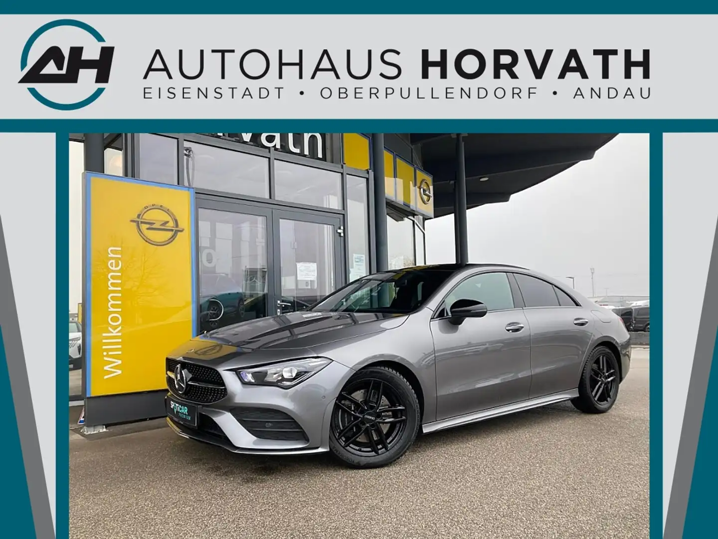 Mercedes-Benz CLA 200 d Coupe Entry Aut AMG LINE.!LED HIGH PERFORM,PA... Grau - 1