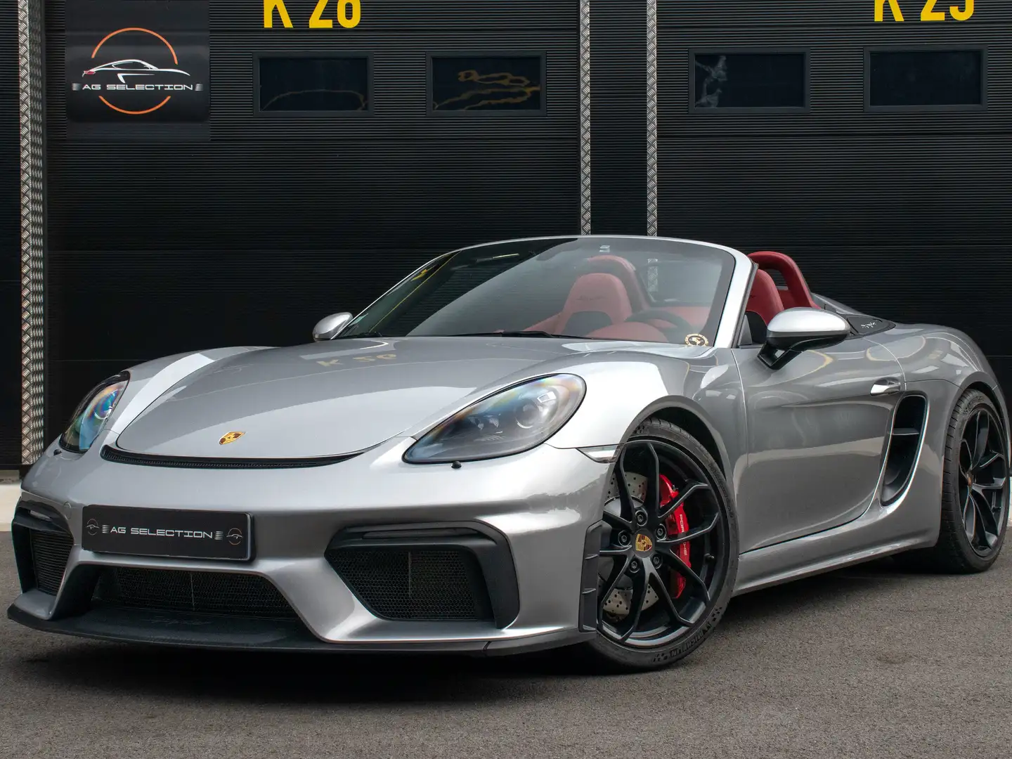 Porsche 718 Spyder 4.0i 420 ch Argintiu - 1