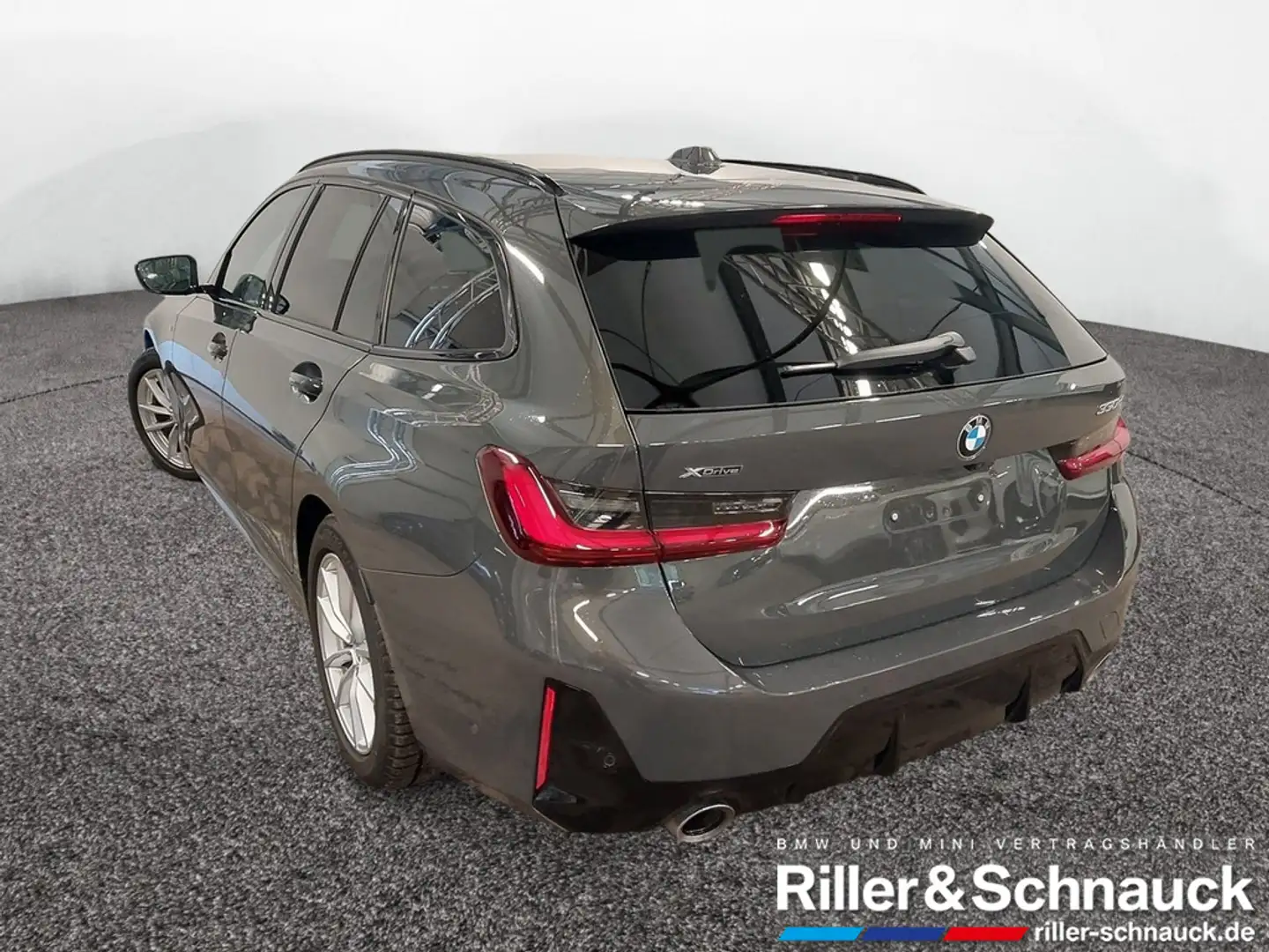 BMW 330 d Touring xDrive M Sport AHK+HUD+ACC+360°K Grau - 2