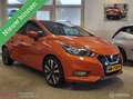 Nissan Micra 0.9 IG-T Tekna *NL, NAVI, CAMERA, RIJKLAARPRIS!* Orange - thumbnail 2