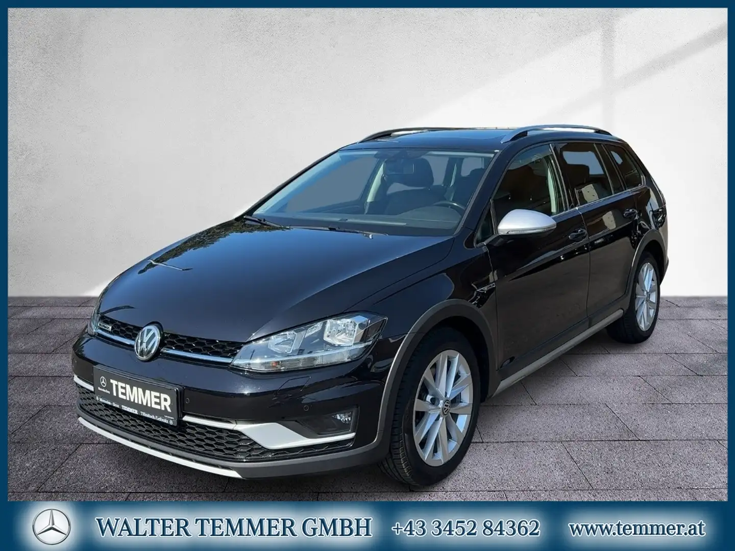 Volkswagen Golf Variant ALLTRACK 2.0 TDI ACC AHV Navi PANO Czarny - 1