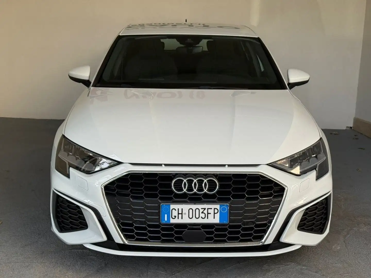 Audi A3 SPB 30 TDI S tronic S line edition Blanc - 2