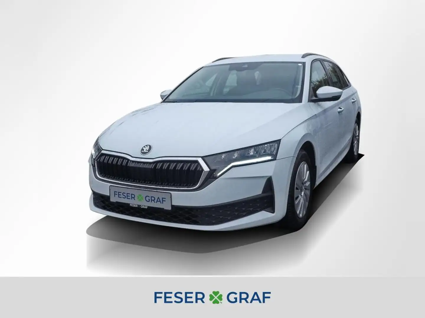 Skoda Octavia Combi 1.5 TSI Essence AHK Smart Link Weiß - 1
