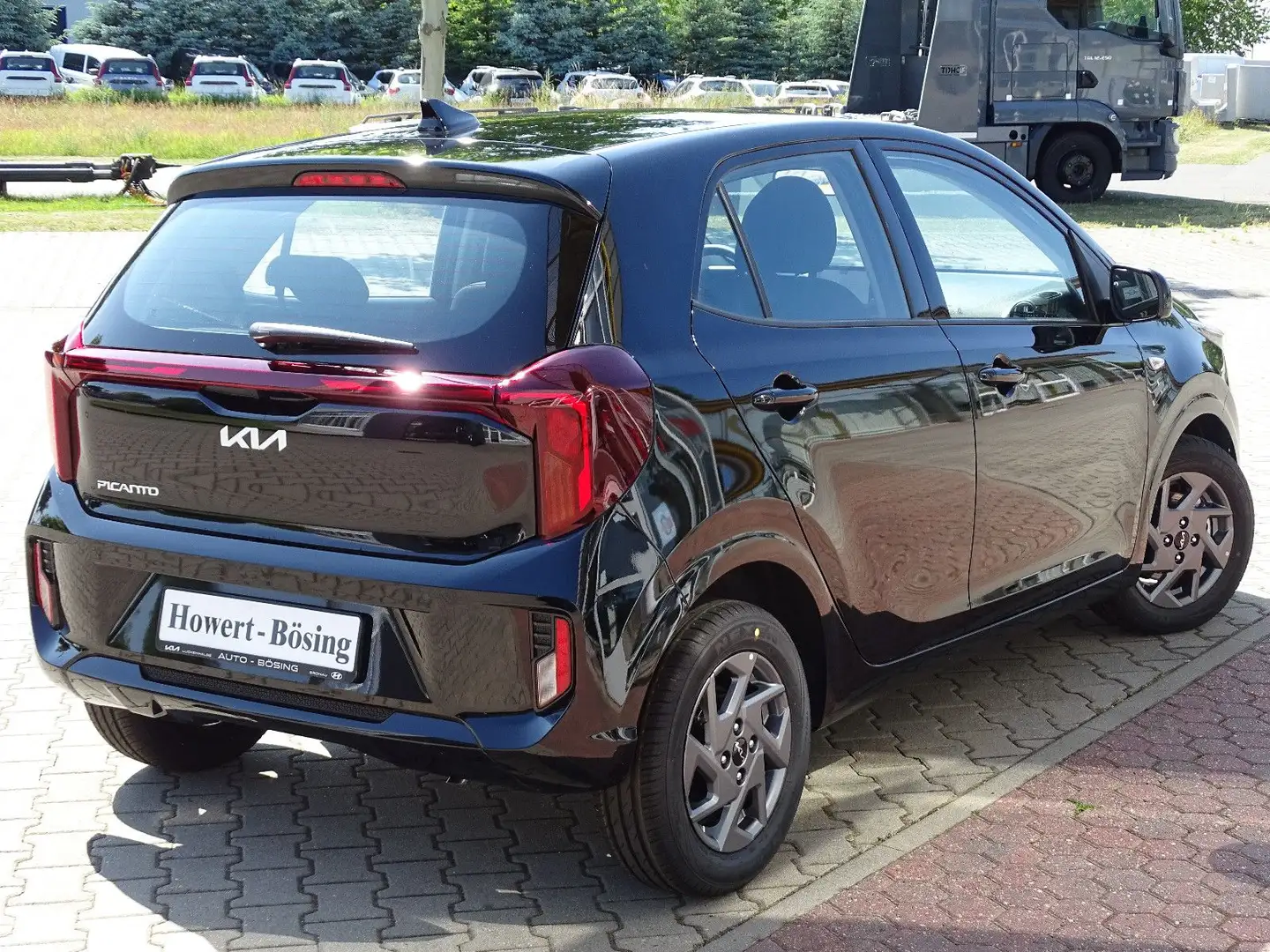 Kia Picanto 1.0 Vision NAVI-KLIMA-KAMERA-PDC-SITZ&LE Schwarz - 2